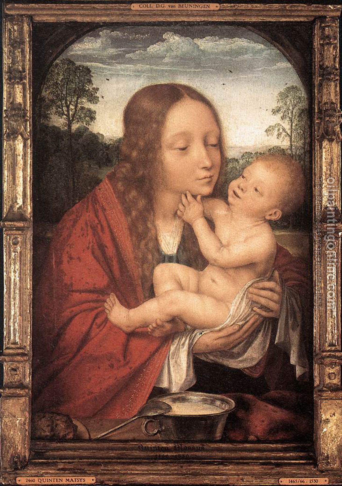 Quentin Massys - Virgin and Child in a Landscape